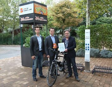 Austria: Green Electricity and E-Bike Charging Station at Familypark Neusiedlersee