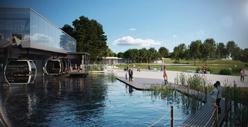 Niederlande: Floriade 2022 setzt mit Seilbahninstallation auf „grüne“ Mobilität 