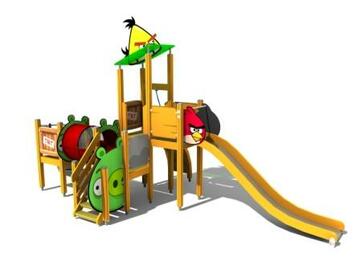 Kooperation zwischen Lappset und Angry Birds