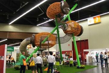 Nürnberg/Deutschland: Spielgerätehersteller präsentieren kreative Spiellandschaften auf der GaLaBau 2018