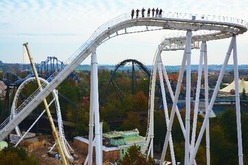 Construction Works of Gardaland‘s New Rollercoaster Go Ahead