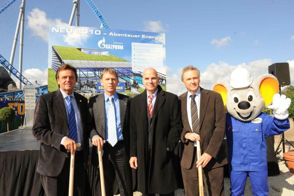 Energiekonzern Gazprom neuer Kooperationspartner des Europa-Parks