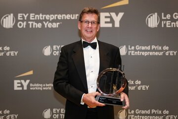 Kanada: Geoff Chutter als EY Unternehmer des Jahres 2019 (Pazifik) ausgezeichnet 
