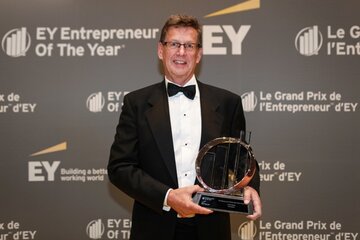 Kanada: Geoff Chutter als EY Unternehmer des Jahres 2019 (Pazifik) ausgezeichnet