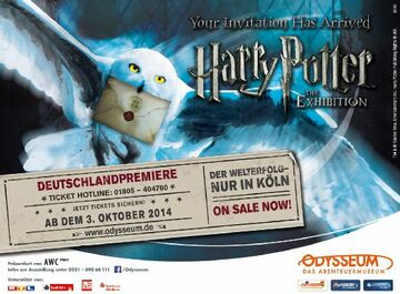 Cologne/Germany: Harry Potter Exhibition to Come to Odysseum Science Center