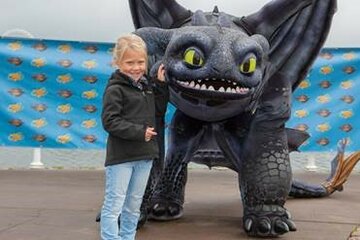 Deutschland: Drache „Ohnezahn“ erobert das Heide Park Resort