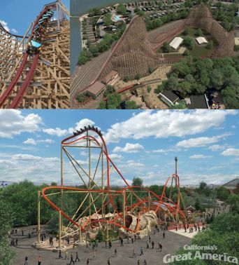 USA: Hybrid Coaster – Ein Trend in US-Themenparks