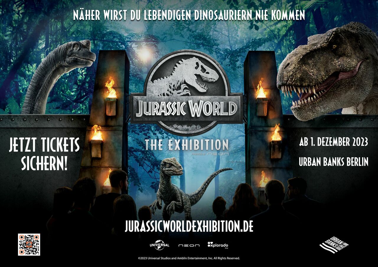 Jurassic World: The Exhibition kommt nach Berlin
