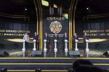 Südkorea: Neues Freizeitresort Jeju Shinhwa World offiziell eröffnet