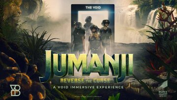 New VR Experience “Jumanji: Reverse the Curse“ Created By The VOID and Sony
