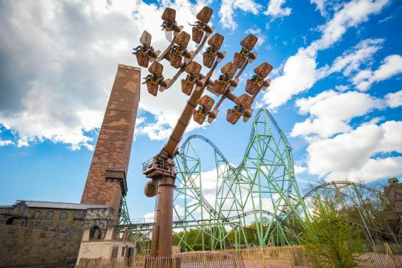 Germany: “Kärnapulten“ Flies over Hansa-Park