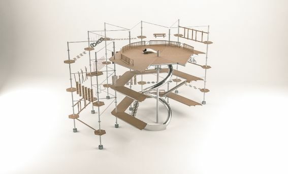 Germany: KristallTurm Adds New Elements to High Ropes Course