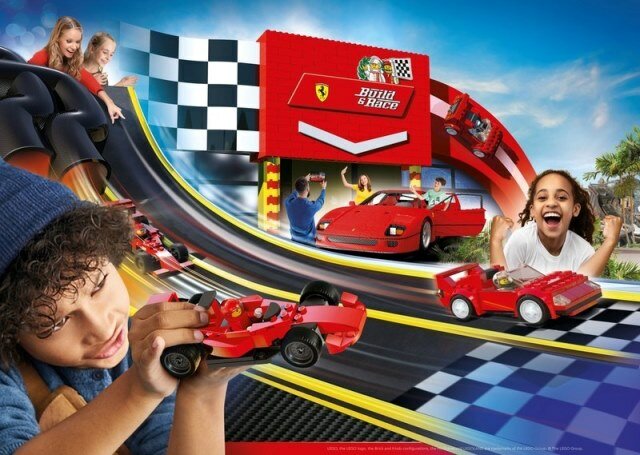 USA: LEGOLAND California Resort gibt weltweit erste „Build and Race“ in Kooperation mit Ferrari bekannt