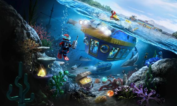 USA: Legoland California eröffnet heute neues Tiefseeabenteuer