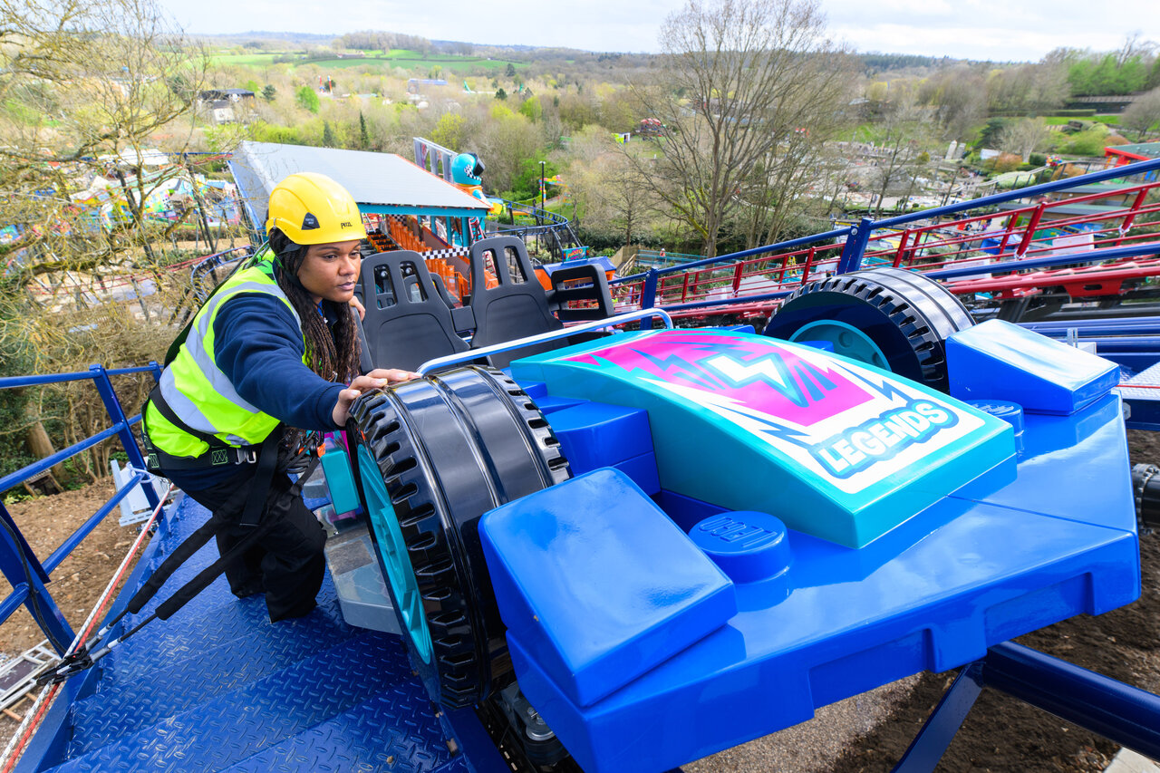 Opening of Minifigure Speedway at LEGOLAND Windsor