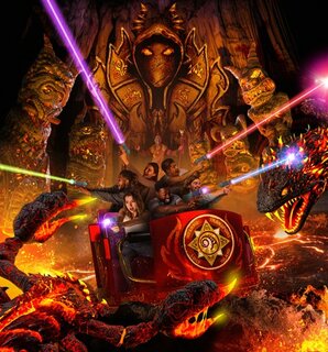 USA: „VOLKANU“ – Sally Dark Rides liefert immersiven Darkride für neuen Lost Island-Themenpark in Iowa