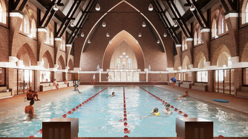 “Holy Water”: Church Becomes a Public Swimming Pool