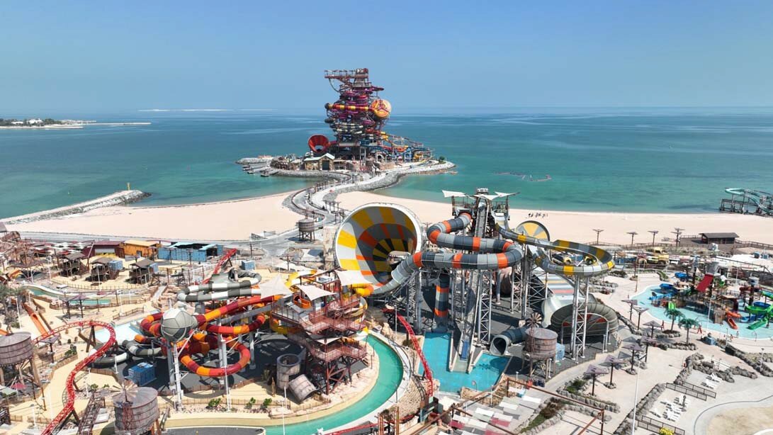 Qatar: New Meryal Water Park Starts Soft Opening