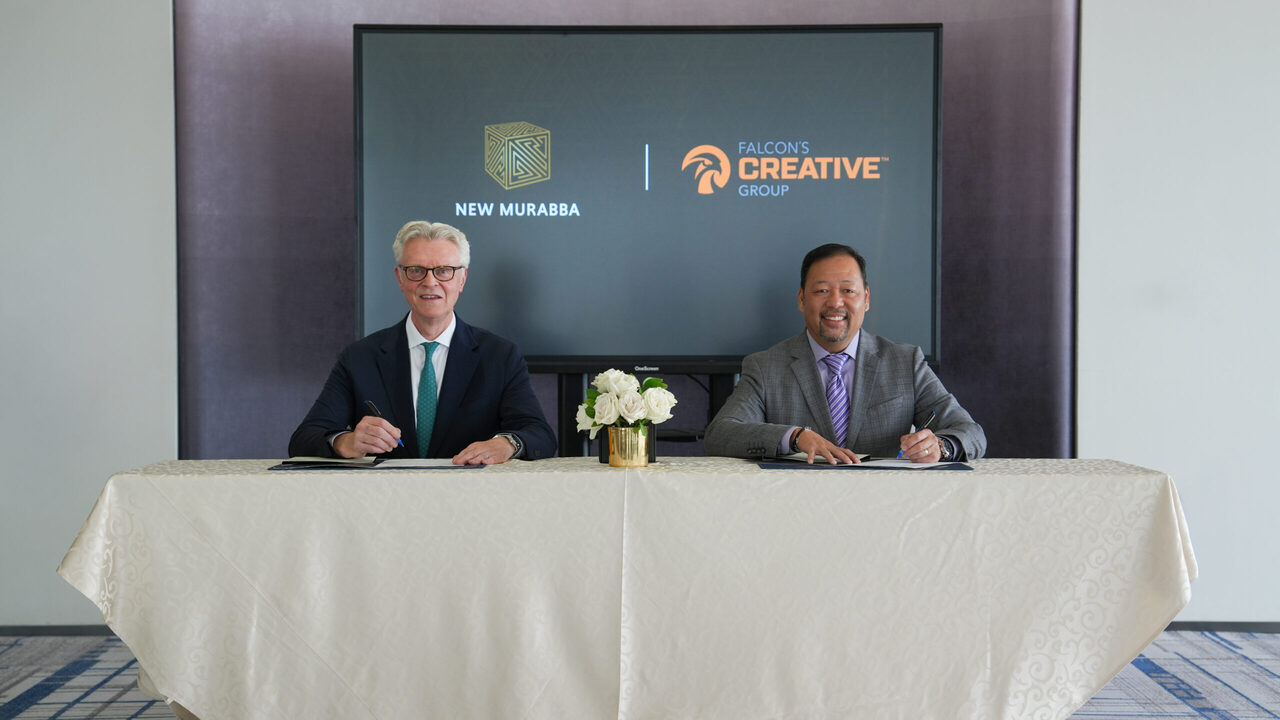 New Murabba schließt Vereinbarung mit Falcon’s Creative Group