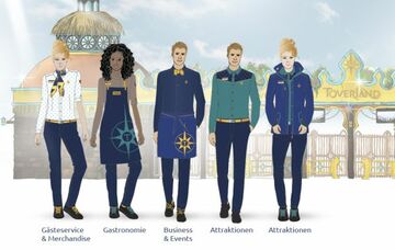 Niederlande: Toverland-Mitarbeiter erhalten neue Personalkleidung