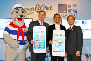 Ocean Park Hong Kong plant Wi-Fi-Offensive 