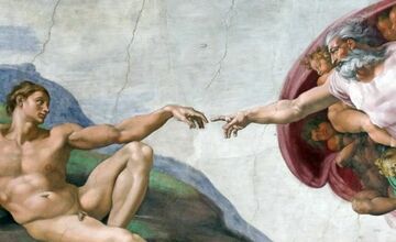 Deutschland: Michelangelos Fresken der Sixtinischen Kapelle als Reproduktion im Odysseum Köln