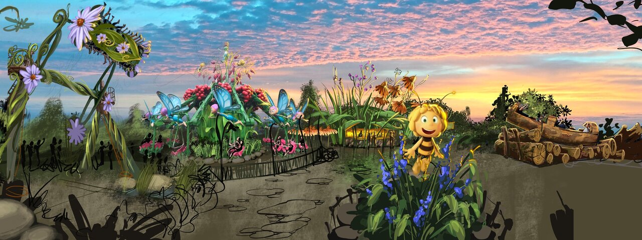 Plopsa Coo Gets New Maya the Bee World in 2025
