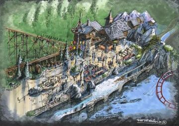 Belgium: Plopsaland De Panne to Get a Wooden Coaster