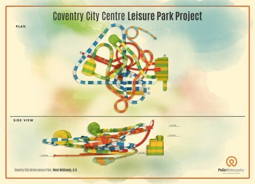 England: New Indoor Waterpark in Coventry Takes Shape