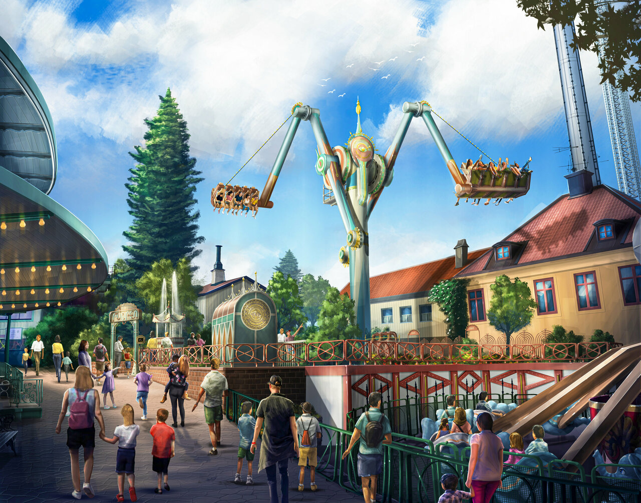 Gröna Lund Presents New Attraction “Pumpen” to Open in 2025