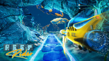 Kanada: Triotech präsentiert neues Spiel „Reef Rider“ für VR-Simulator „Storm“