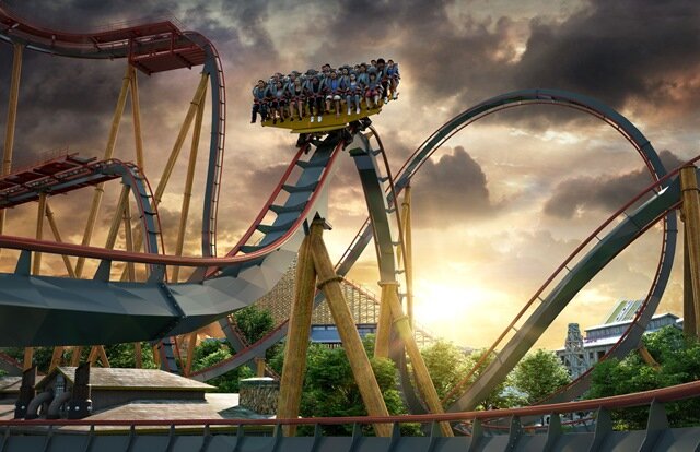 USA: Six Flags Fiesta Texas kündigt neuen Dive Coaster „Dr. Diabolical’s Cliffhanger“ für 2022 an