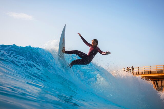 The perfect wave at O2 SURFTOWN MUC