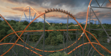 USA: Konstruktion des Jersey Devil Coasters geht in abschließende Phase