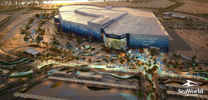 VAE: Bau des SeaWorld Abu Dhabi Meeresthemenparks zu 40 Prozent abgeschlossen