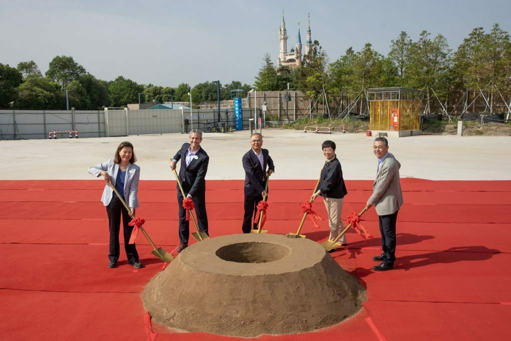 Shanghai Disneyland: Spatenstich für Spider-Man-Themenbereich