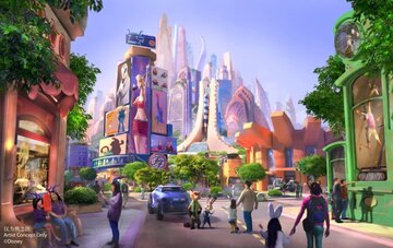 China: Disneyland Shanghai to Open First “Zootopia“ Theme Land