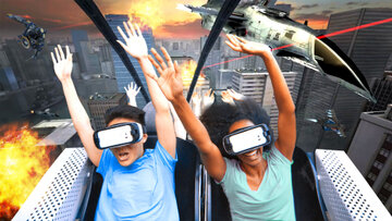 USA: Samsung stattet Six Flags-Coaster mit VR-Technik aus