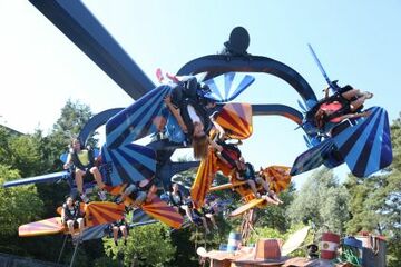 Hassloch/Germany: Holiday Park Opens Sky Fly Attraction