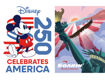 Disney Parks feiern 250 Jahre USA mit „Soarin’ Across America“