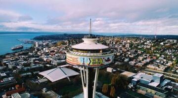 USA: Neue Glasverkleidung für Aussichtsturm „Space Needle“