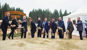 Germany: Center Parcs Allgäu – Groundbreaking for Construction Works