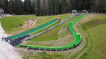 Monte Baranci Park with New Tubing and Sklide Track 