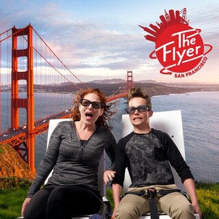 USA: Neue Flying Theater-Attraktion „The Flyer – San Francisco“ feiert heute Eröffnung