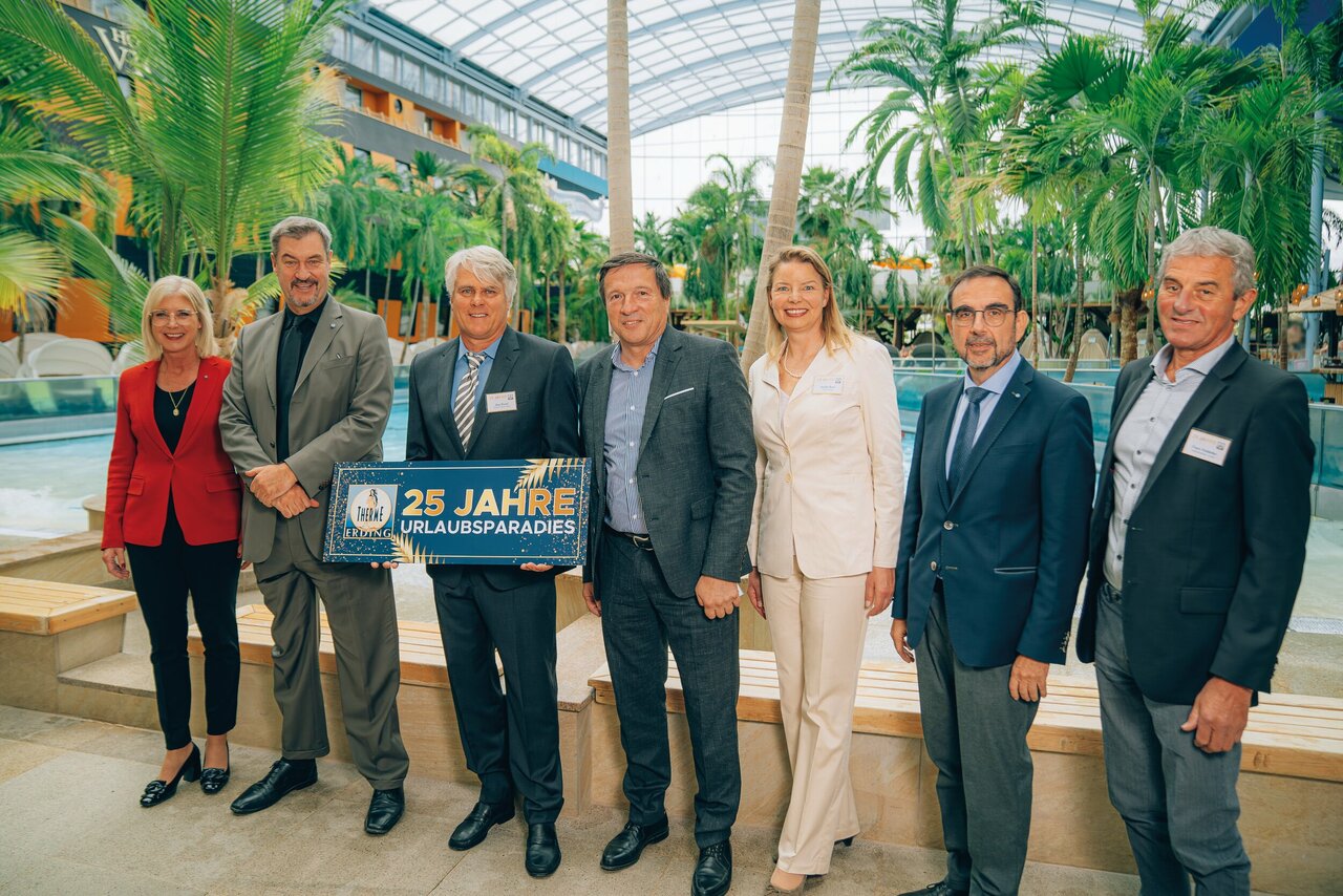 Erfolgsgeschichte: 25 Jahre Therme Erding