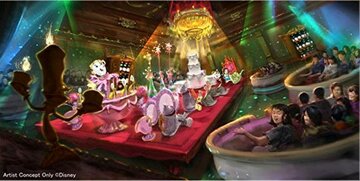 Japan: First “The Beauty and the Beast“ Dark Ride to Open at Tokyo Disney Resort