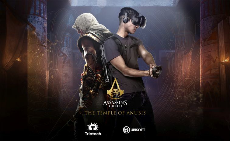 Triotech präsentiert neues VR-Spiel „Assassin’s Creed®: The Temple of Anubis“