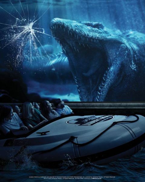 USA: Universal Studios Hollywood Opens New “Jurassic World – The Ride“ Experience