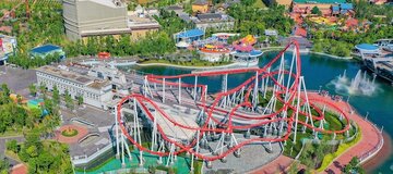 China: “Fighter Jet“ Coaster Offers Flight Over Fantawild Park Glorious Orient