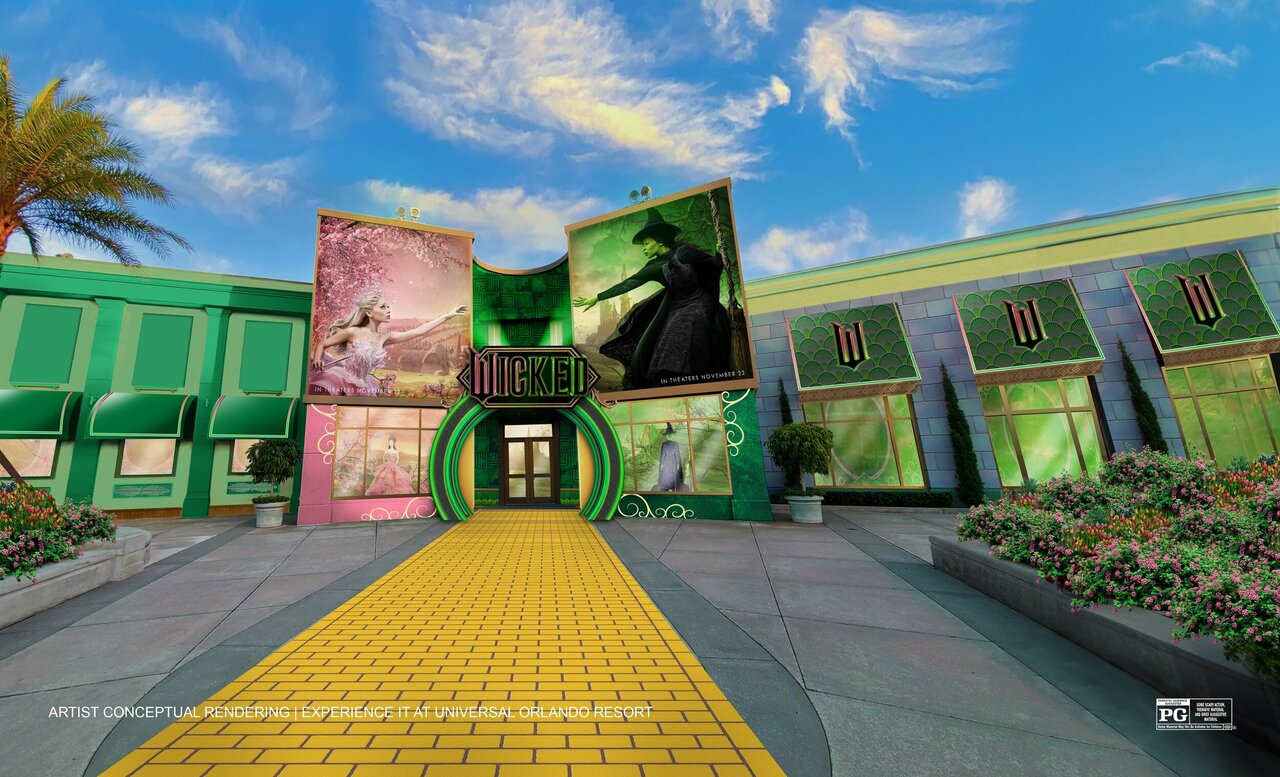 Wicked Experience, Merchandise & Dining at Universal Theme Parks
